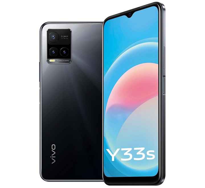 Vivo Y33s (Mirror Black 8GB RAM 128GB Storage) 